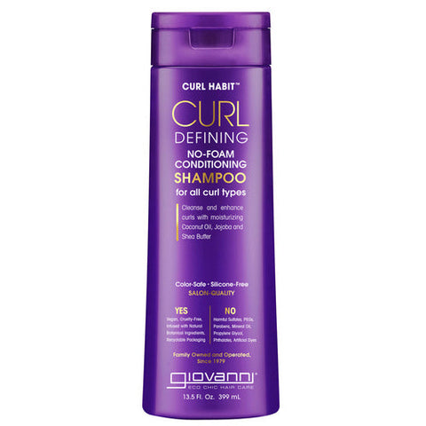 Giovanni Cosmetics, Curl Habit Curl Defining No Foam Conditioning Shampoo, 13.5 Oz Giovanni Cosmetics