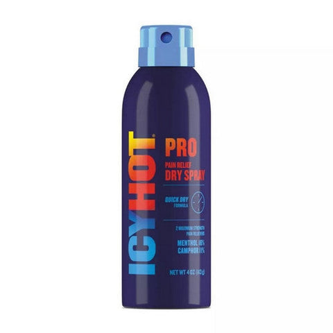 Icy Hot, Pro Pain Relief Dry Spray Maximum Strength, 4 Oz Icy Hot
