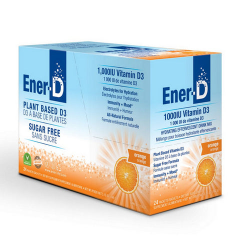 Ener-D, Ener-D Sugar Free Orange, 24 Count Ener-D