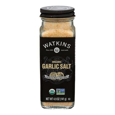 Watkins, Organic Garlic Salt, 4.97 Oz (Case Of 3) Watkins