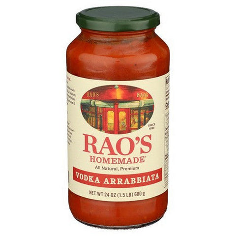 Rao's, Sauce Vodka Arrabbiata, 24 Oz (Case Of 12) Rao's