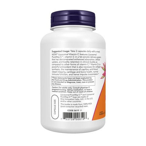 Now Foods, Liposomal Vitamin C, 120 VegCaps Now Foods