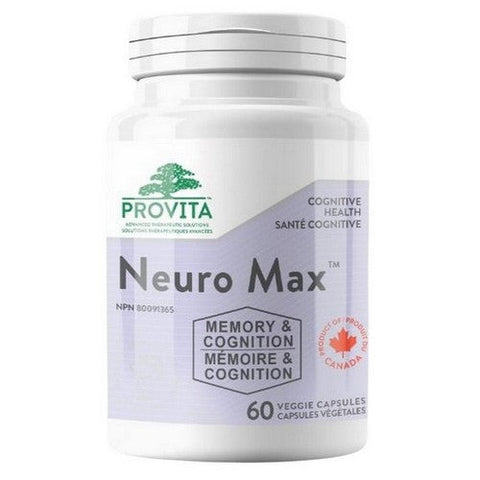 Provita, Neuro Max, 60 Veggie Capsules Provita