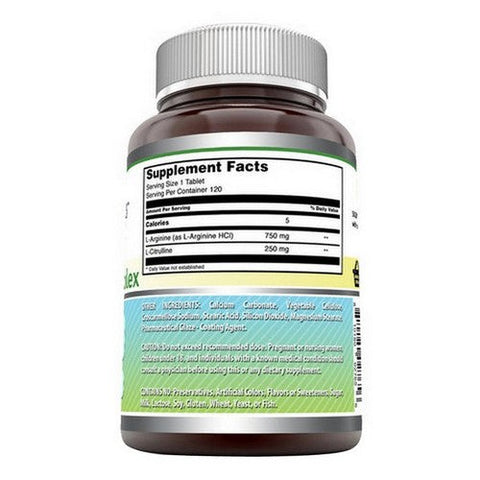 Amazing Nutrition, Amazing Formulas L-Arginine and L-Citrulline, 1000 Mg, 1000 Mg