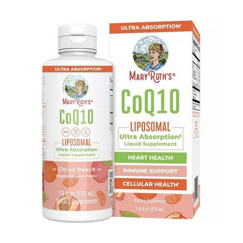 MaryRuth's, Citrus Peach CoQ10 Liposomal, 7.6 Oz MaryRuth's