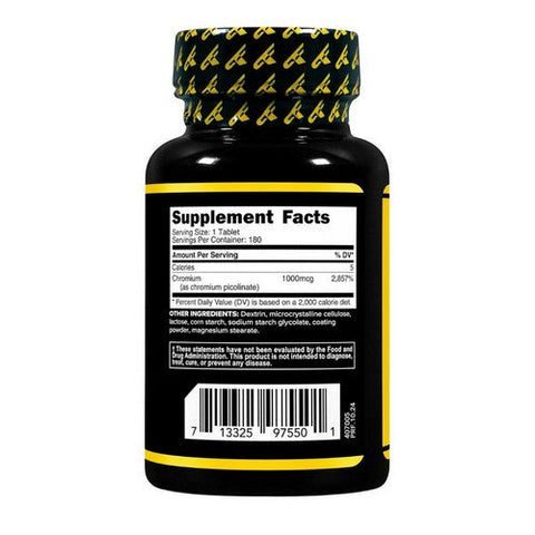 Primaforce, Chromium Picolinate, 1000 Mcg, 180 Tabs Primaforce