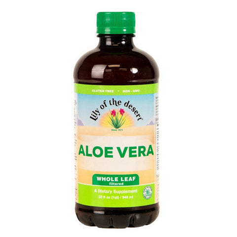 Lily Of The Desert, Aloe Vera Juice Whole Leaf, 32 Oz Lily Of The Desert