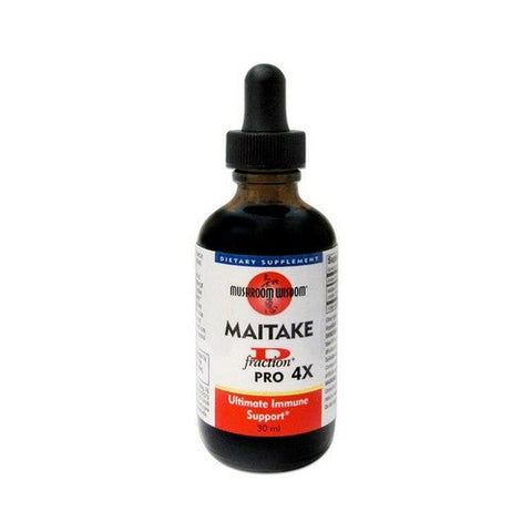 Maitake Mushroom Wisdom, Maitake D-Fraction Pro 4X, 3000 Mg, 30 Oz Maitake Mushroom Wisdom