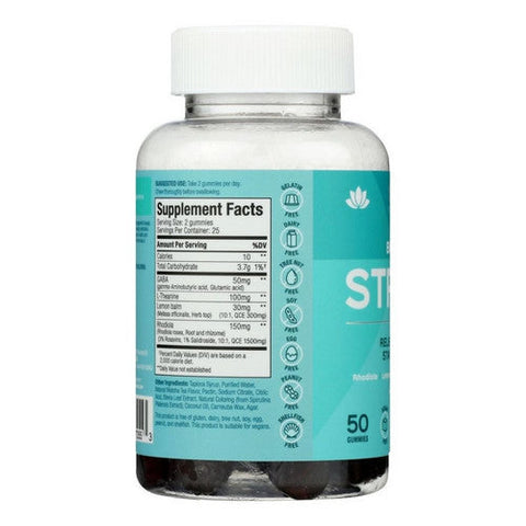 SUKU Vitamins, Buh Bye Stress Gummies, 50 Count SUKU Vitamins