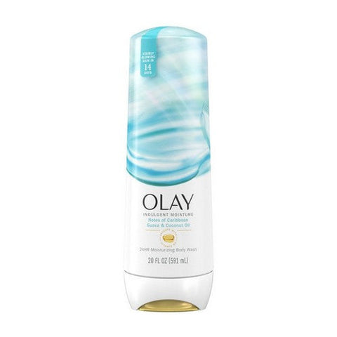 Olay, Indulgent Moisture Body Wash Guava And Coconut, 591 Ml