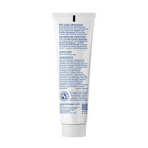 Essential Oxygen, Toothpaste Cinnamint, 4 Oz