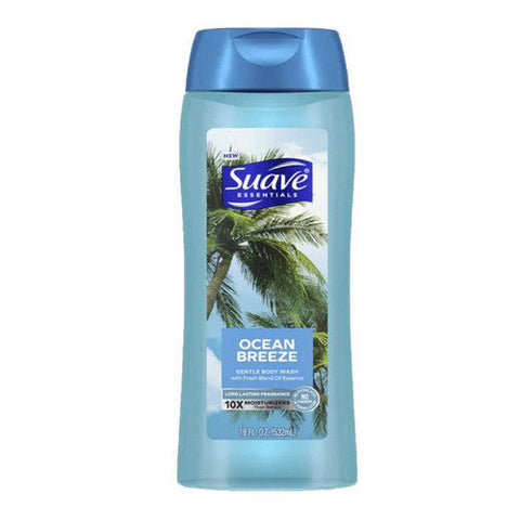 Suave, Essentials Gentle Body Wash Ocean Breeze, 18 Oz Suave