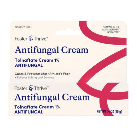 Foster And Thrive, Athlete's Foot Cream Clotrimazole Usp, 1%, 1 Oz Foster And Thrive