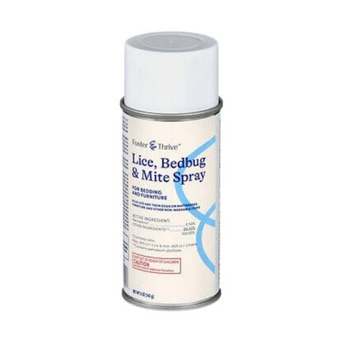 Foster And Thrive, Lice Bedding And Mite Spray, 5 Oz Foster And Thrive
