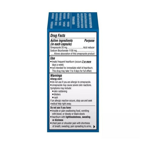 Zegerid Otc, Zegerid Otc Acid Reducer Capsules, 14 Count Zegerid Otc