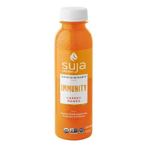 Suja, Elevated Nutrients Immunity Enhanced Carrot Mango Fruit Juice Drink, 12 Oz (Case Of 6) Suja
