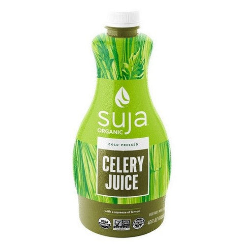 Suja, Organic Celery Juice Vegetable And Fruit Juice, 46 Oz (Case Of 4) Suja