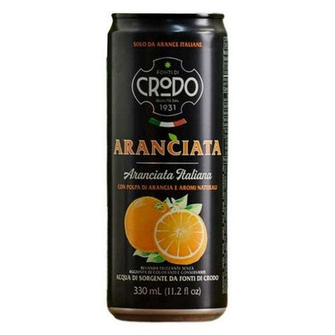 Crodo, Crodo Sparkling Aranciata, 11.2 Oz X 4 (Case Of 6) Crodo