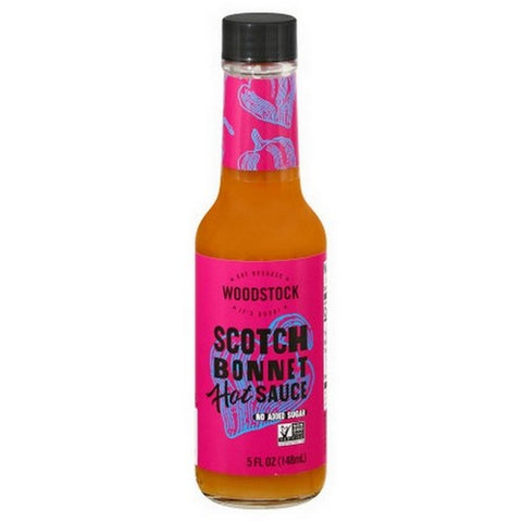 Woodstock, Hot Sauce Scotch Bonnet, 5 Oz (Case Of 12) Woodstock