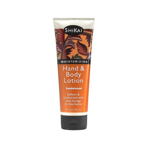 Shikai, Moisturizing Hand And Body Lotion Sandalwood, 8 Oz Shikai