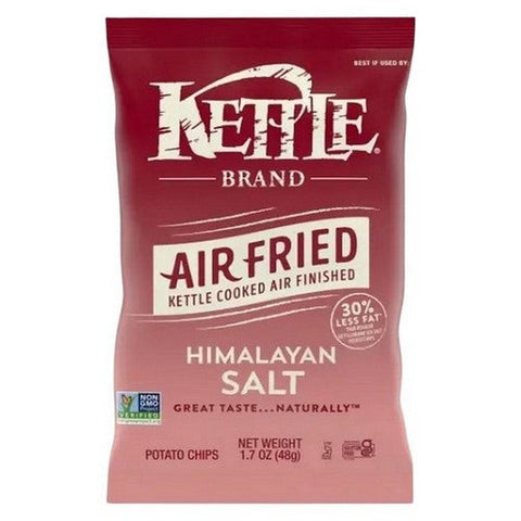 Kettle Brand, Air Fried Himalayan Sea Salt, 1.7 Oz (Case Of 24) Kettle Brand