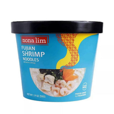 Nona Lim, Fujian Shrimp Instant Noodle Bowl, 1.9 Oz (Case Of 6) Nona Lim