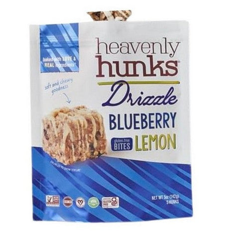 Heavenly Hunks, Drizzle Blueberry Lemon Cookie, 5 Oz (Case Of 6) Heavenly Hunks