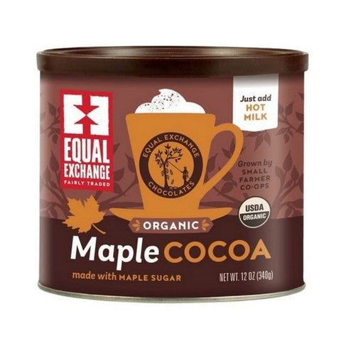 Equal Exchange, Organic Maple Cocoa Mix, 12 Oz (Case Of 6) Equal Exchange