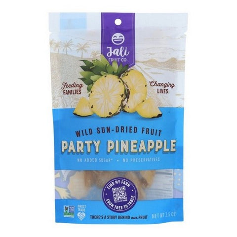 Jali Fruit Co, Pineapple Sun Dried, 3.5 Oz (Case Of 6) Jali Fruit Co