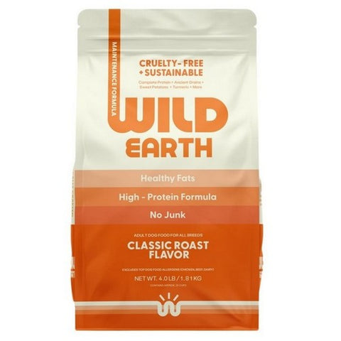 Wild Earth, Dog Food Classic Roast, 4 Lbs (Case Of 4) Wild Earth