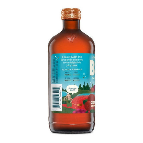Brew Dr Kombucha, Blood Ginger Orange Kombucha, 14 Oz (Case Of 12) Brew Dr Kombucha