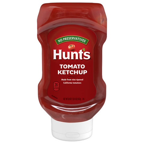 Tomato Ketchup Squeeze Bottle 20 Oz (Case Of 12) by Hunt's