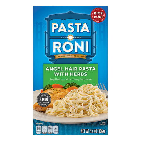 Angle Hair With Herbs 4.8 Oz (Case Of 12) by Pasta Roni