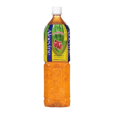 Refreshing Pomegranate Aloe Vera Drink 50.7 Oz (Case Of 12) by Aloevine