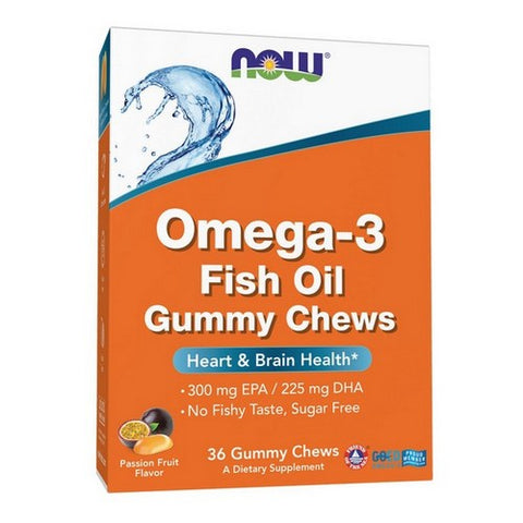 Now Foods, Omega 3 Fish Oil Gummy, 36 Chews Now Foods