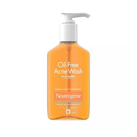 Microclear Oil Free Acne Wash 9.1 Oz (Case Of 3) by Neutrogena