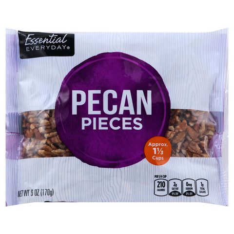 Pecan Pieces 6 Oz (Case Of 12) by Essential Everyday