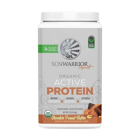 Sunwarrior, Organic Chocolate Peanut Butter Active Protein, 2.2 Lbs Sunwarrior