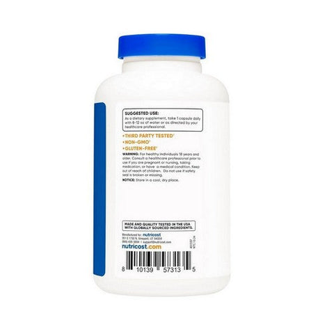 Nutricost, Maca Root Capsules, 750 Mg, 180 Count Nutricost