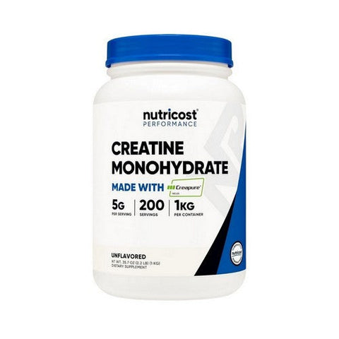 Nutricost, Creapure Creatine Monohydrate Powder, 1 Kg Nutricost