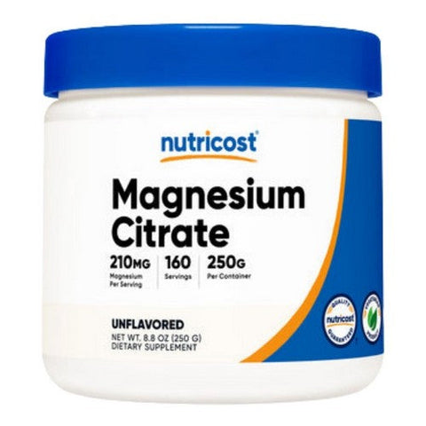 Nutricost, Magnesium Citrate Powder, 250 Grams Nutricost