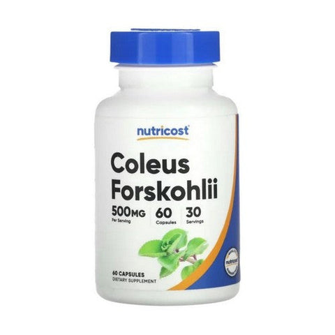 Nutricost, Coleus Forskohlii Capsules, 500 Mg, 60 Count Nutricost