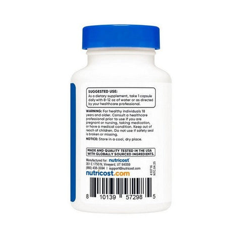 Nutricost, Rhodiola Rosea, 500 Mg, 60 Caps