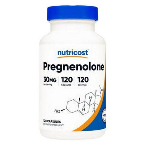 Nutricost, Pregnenolone Capsules, 30 Mg, 120 Count Nutricost