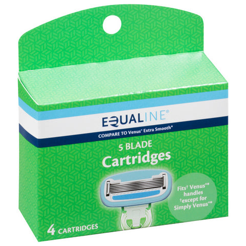 5 Blade Cartridges 4 Count (Case Of 6) by Equaline