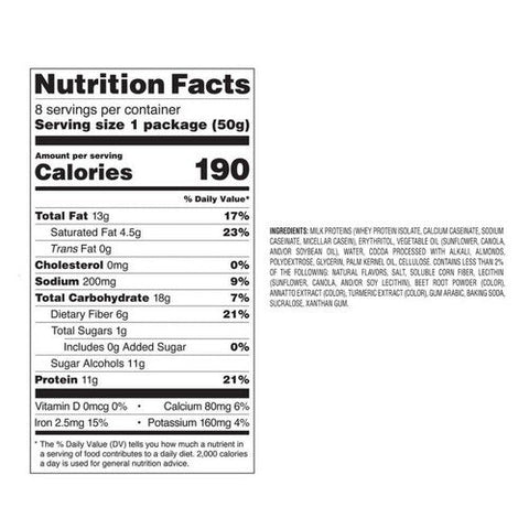 Quest Nutrition, Quest Cookie Chocolate Cake, 1.76 Oz (Pack Of 8) Quest Nutrition