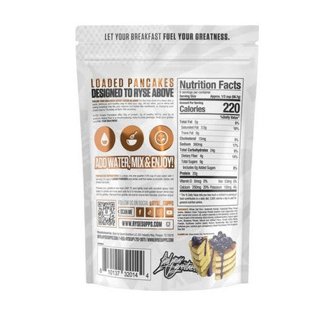 Ryse Supplements, Loaded Pancake Blueberry, 11.5 Oz
