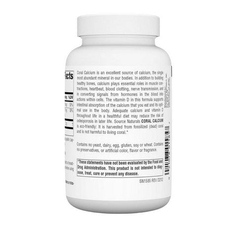 Source Naturals, Coral Calcium, 120 Caps Source Naturals