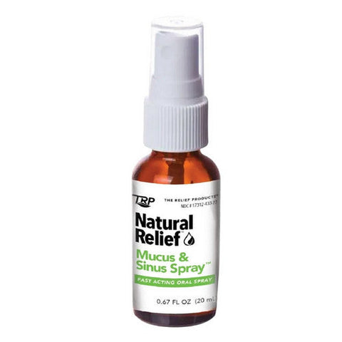 The Relief Products, Mucus And Sinus Spray, 0.67 Oz The Relief Products
