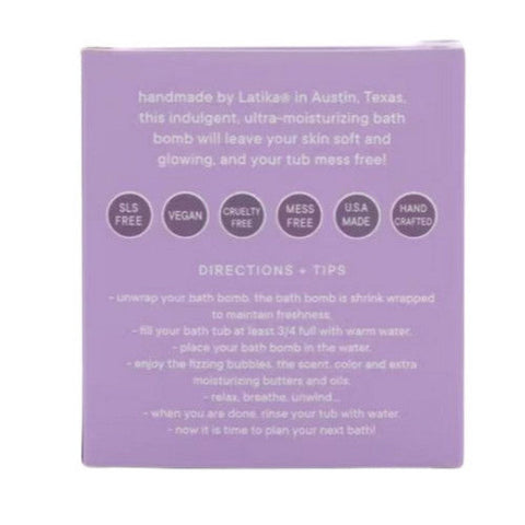 Latika Soap, Aromatherapy Bath Bomb Calm, 1 Count Latika Soap
